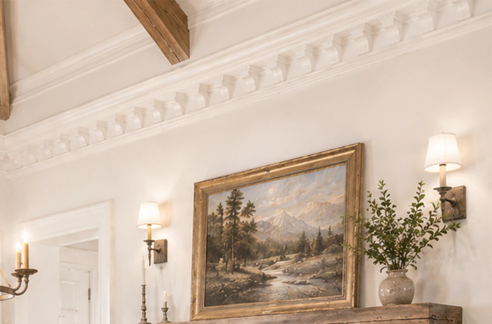 Decorative Wall Molding Header 1 Horizontal
