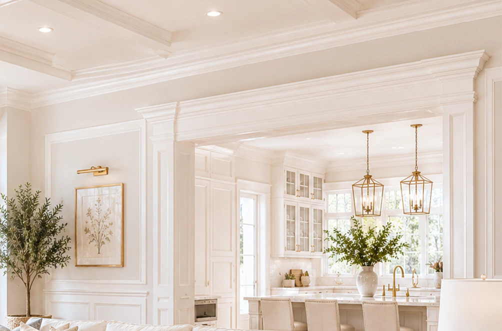 Decorative Wall Molding Header 4 Horizontal