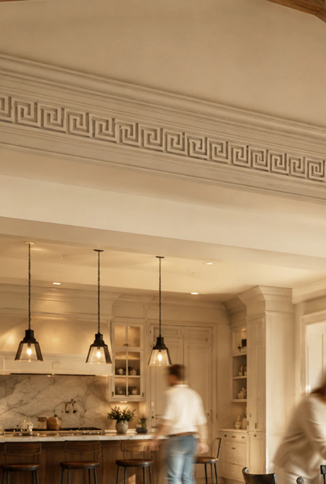 Exterior Cornice Header 3 Vertical