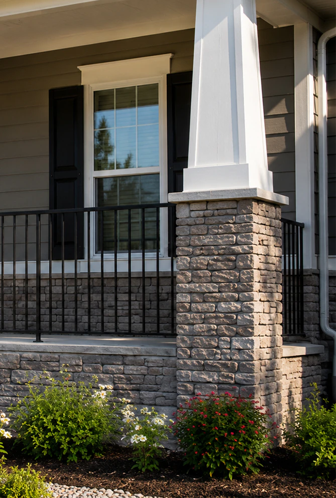 Faux Stone Panels Header 1 Vertical
