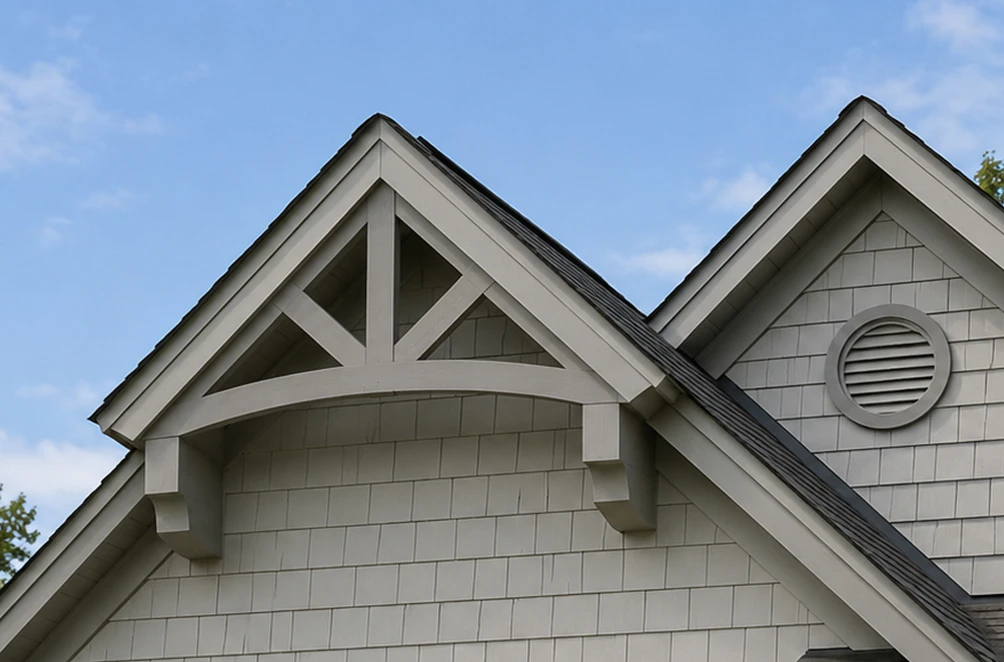 Gable Vent Cover Header 2 Horizontal