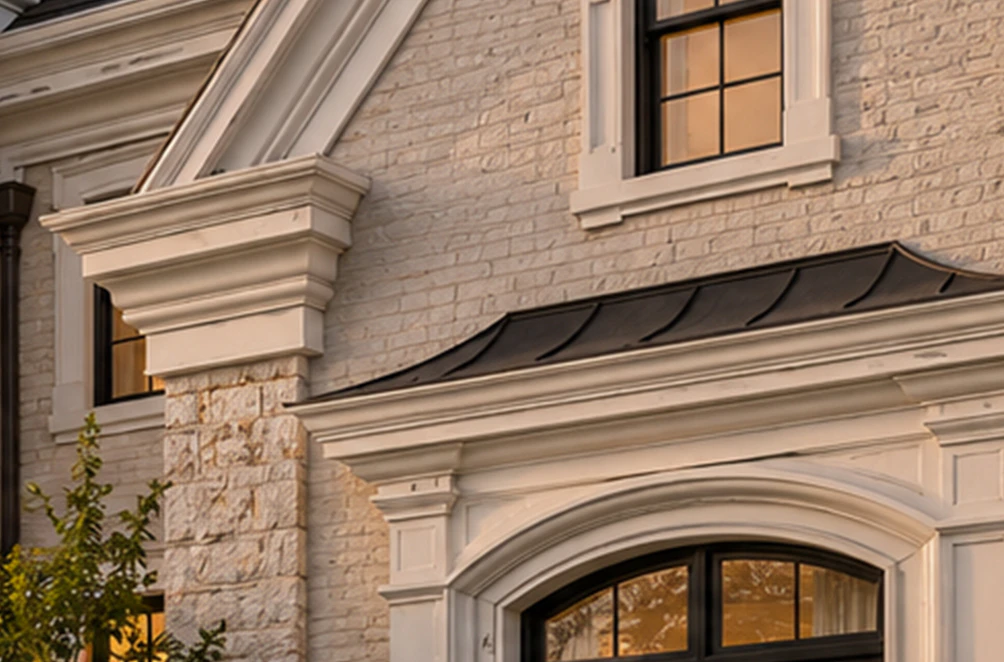 Modern Crown Molding Header 2 Horizontal