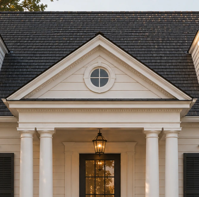 Pediment Architecture Header 3
