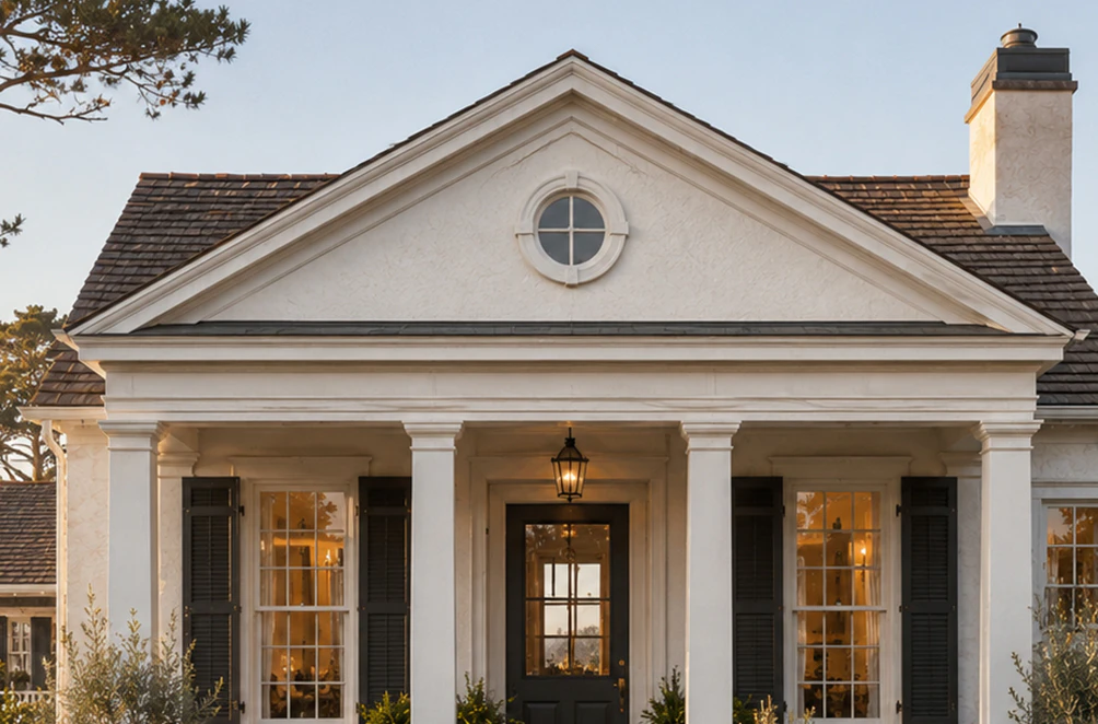 Pediment Architecture Header 4 Horizontal