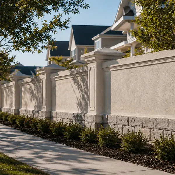 Stucco Wall Header 1