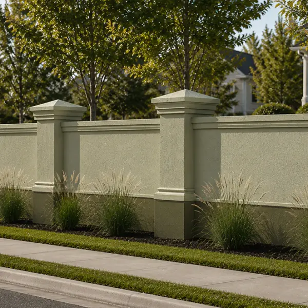 Stucco Wall Header 4