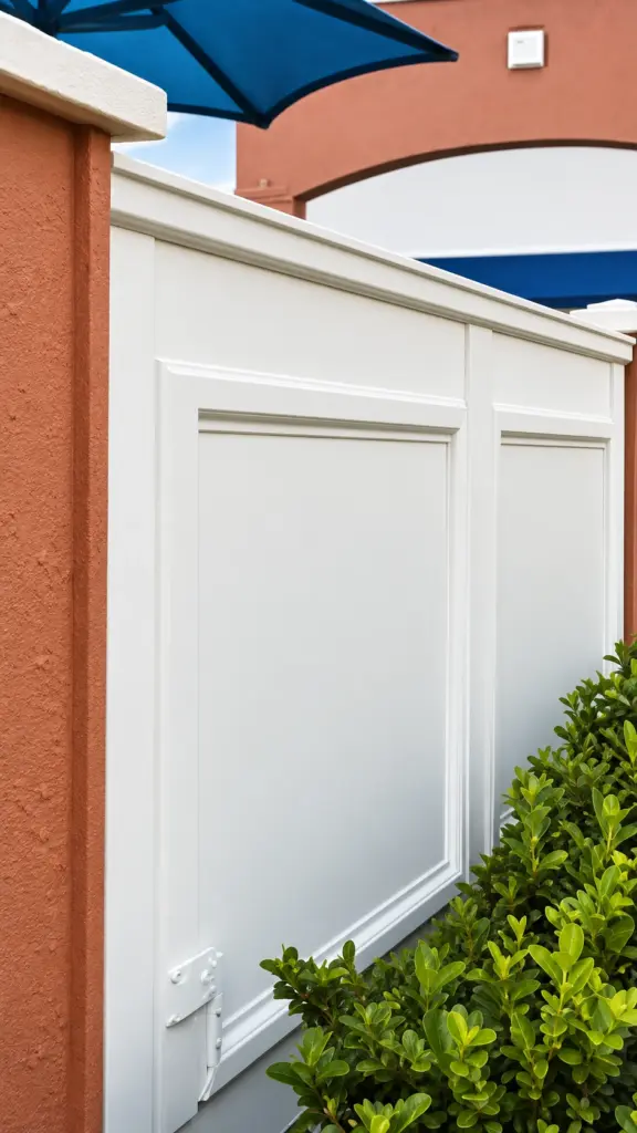 Custom Stucco Wall Fence Systems 5