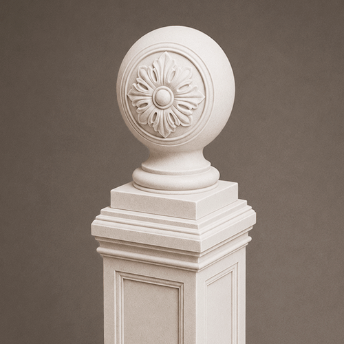 Finials Ornamental Caps For Column Post FOCfCP 007