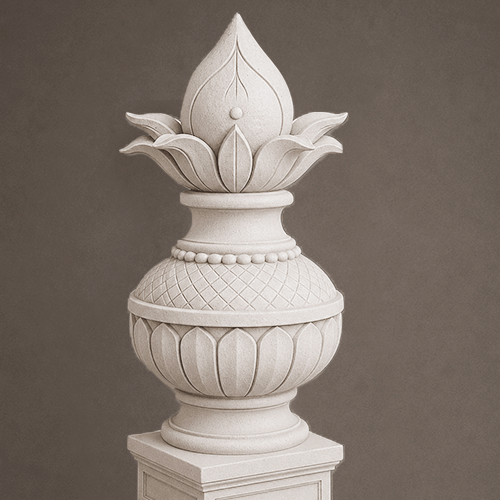 Finials Ornamental Caps For Column Post FOCfCP 009