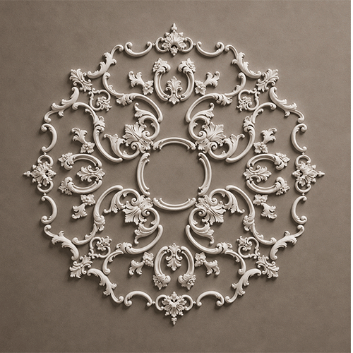 Medallions Rosettes MR 005